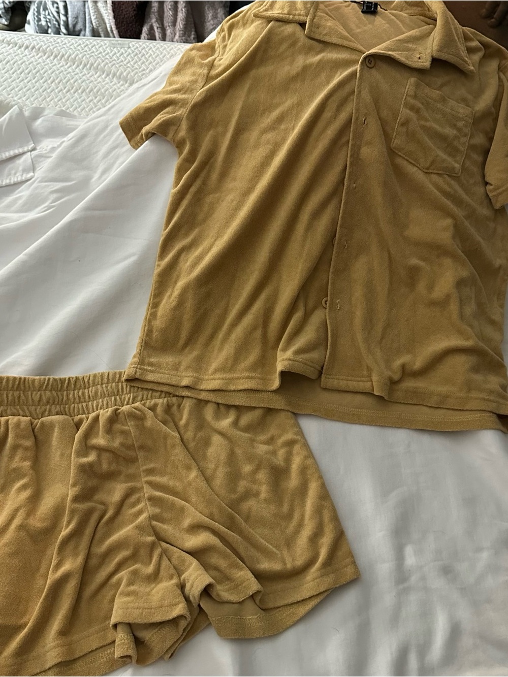 Mustard Two Piece Set